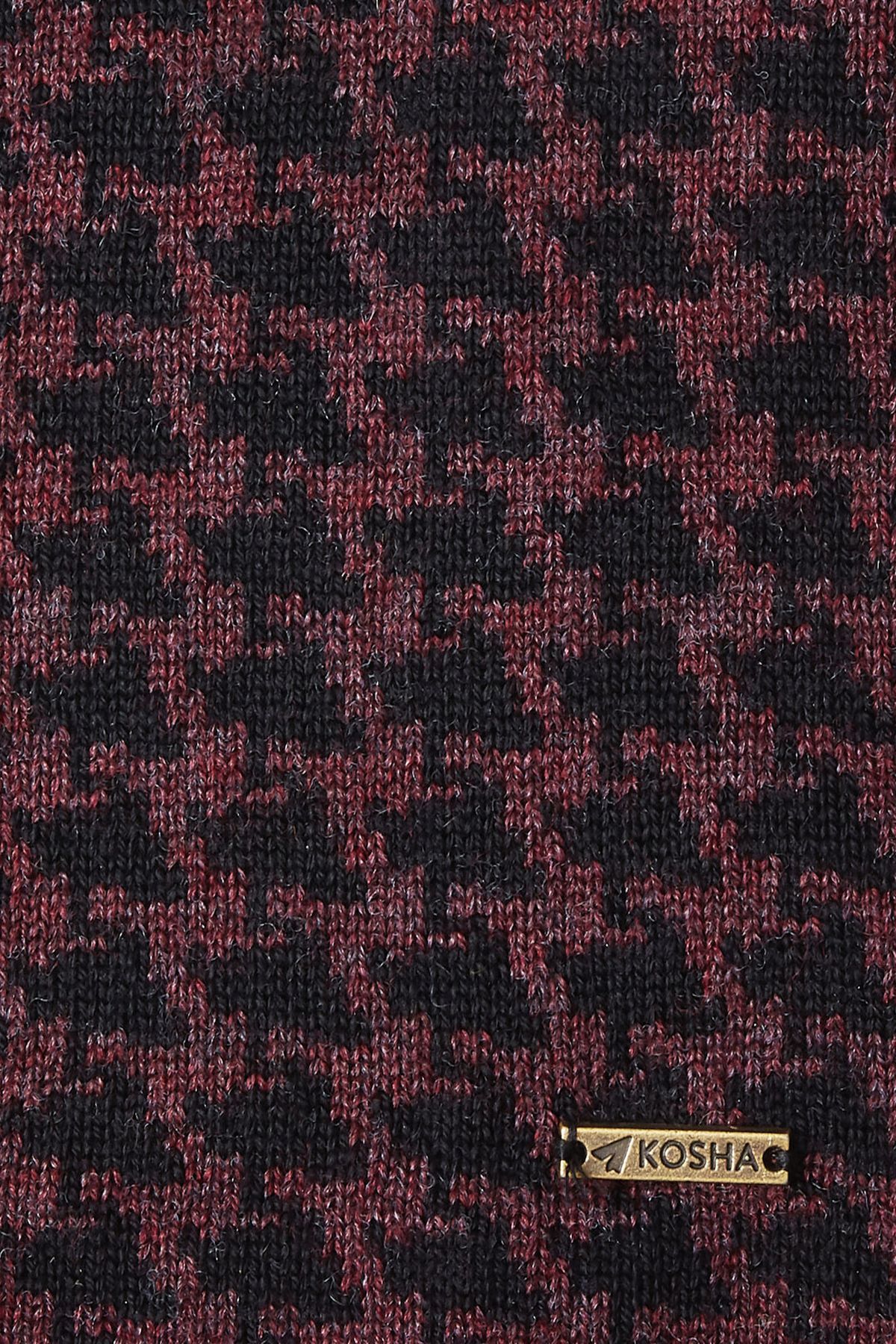 Purple-Black Merino Wool Reversible Monkey Cap| Unisex